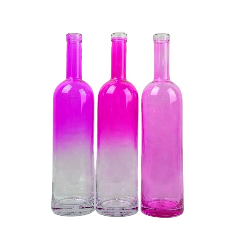 Bottiglia di vodka glitterata