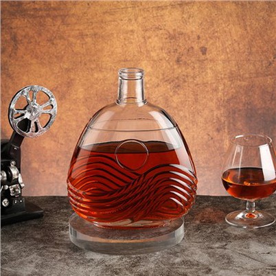 Bottiglie di liquore in vetro da 1 litro