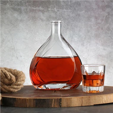 Bottiglie Di Alcol Di Vetro