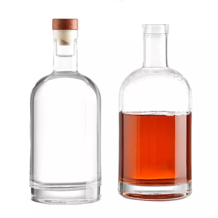 750ml Clear Glass Wine Bottles Bulk